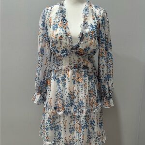 Floral Ruffle Dress